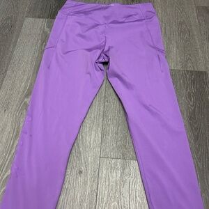 NWOT Purple PINK Capri Leggings